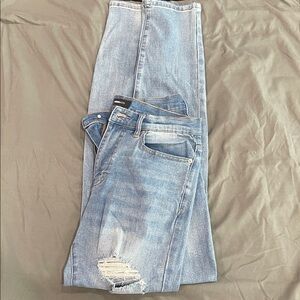 Fashion Nova Men's Slim Jeans - Light Blue
